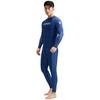 Herren Schnelltrocknendes Nylon Rash Guard Badeanzug-Set Mit UV-Schutz Atmungsaktiv Langarm Oberteil Badeshorts Surfen Schwimmen