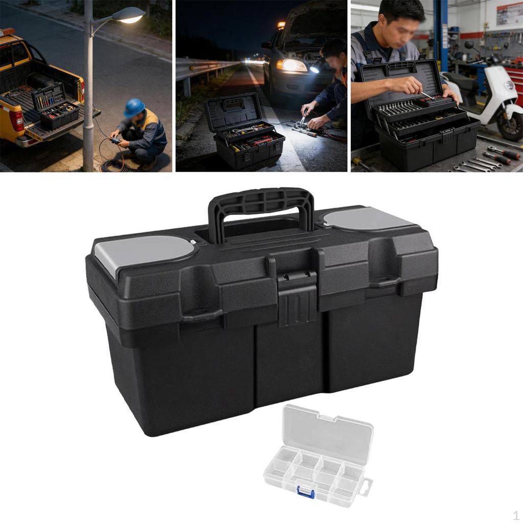 Portable , Storage Organizer, Hard Case for Electrician Maintenance.