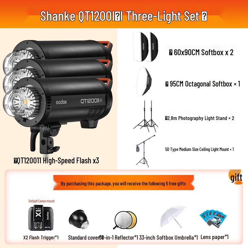 Godox QT1200III Professional Studio Flash Kit