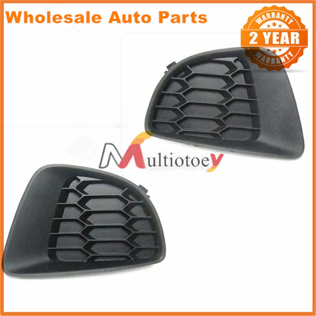 Car Accessories Body Parts Front Bumper Grille DG80-50-C21A  DG80-50-C11A Fog Lamp Cover for Mazda 2 2003-2011 Hatchback