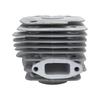 48mm Cylinder Piston Intake Manifold Decompression Valve Kit for Husqvarna 365 371 372 Xp 362 Chainsaw Engine Motor Parts