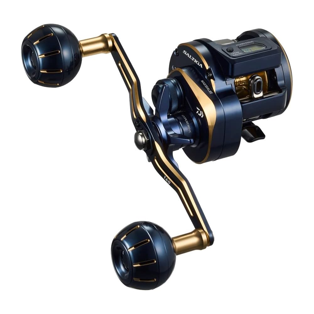 

Морской мультипликатор Daiwa Saltiga IC 300-DH с счетчиком, Высокоточный, Прочная конструкция