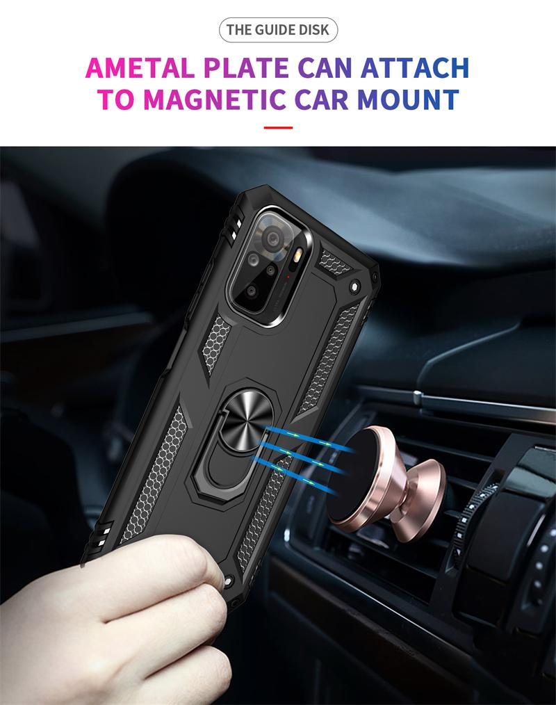 Per Xiaomi Poco M5S Custodia Corazza Antiurto Per Telefono Per Poko Pocco Poxo Little M5S M 5S 5 S PocoM5S 4G Supporto ad Anello Cover Posteriore