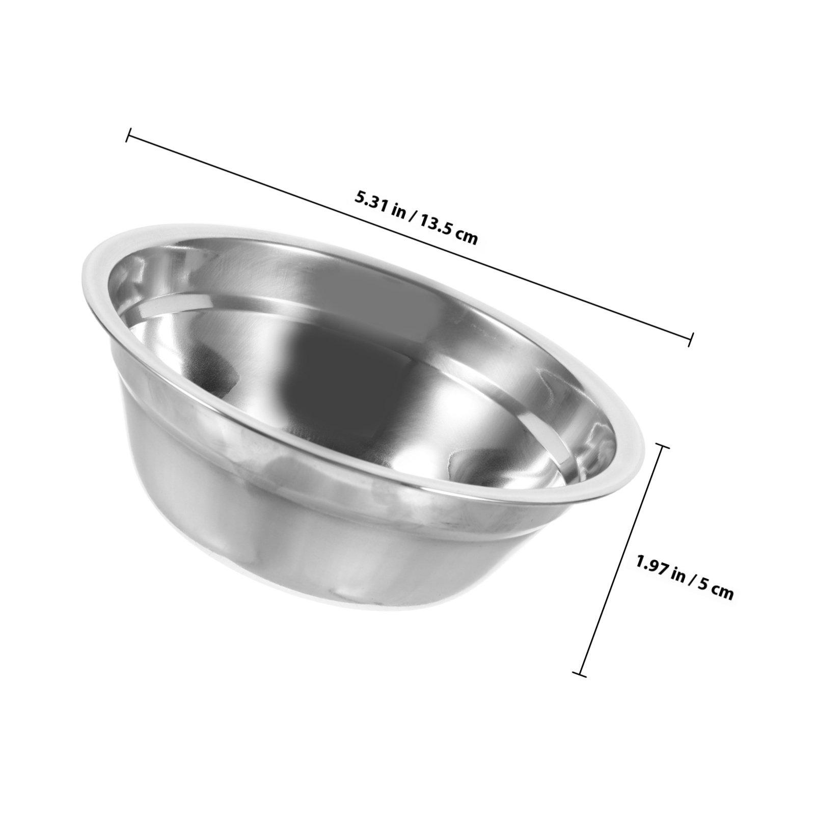 6Pcs DIY Mask Bowl Stainless Steel Mixing Set Facial Mask Tool Salon Beauty Spa Mixing Container Metal Bowl Spa Supplies