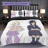 1PC Wednesday pattern Bedding Quilt Set Quilt Cover Pillowcase Home Decoration Birthday Gift (1 * duvet cover + 53 * pillowcase, without core)