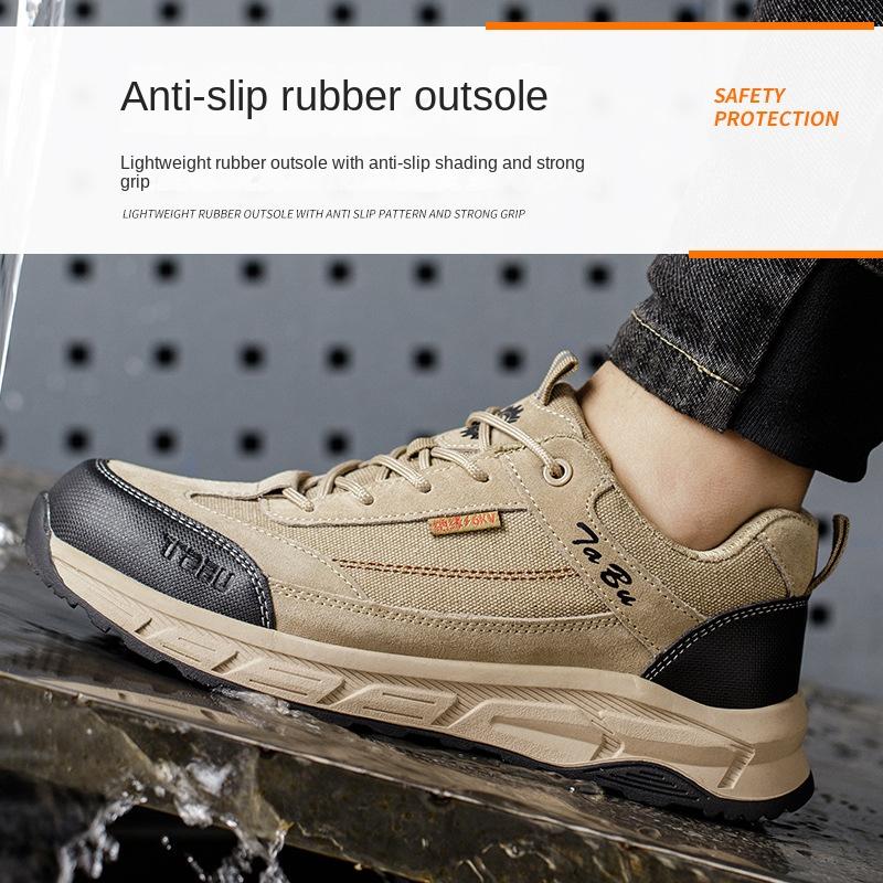 Labor Insurance Shoes Men's Full Shoes Anti-smashing, Anti-piercing, Anti-scalding Insulation Welding Construction Site Work Shoes