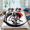Soldier Japanese-Style Warrior Comfortable Duvet Quilt Cover Pillowcase Bedding Set Children Bedroom Decoration Home Textile