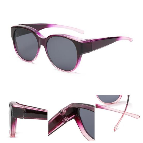 Ochelari de Soare Polarizați de Purtat Peste Ochelari pentru Femei Bărbați Protecție UV Supradimensionați Wrap Around Ochelari de Soare pentru Condus Pescuit Golf