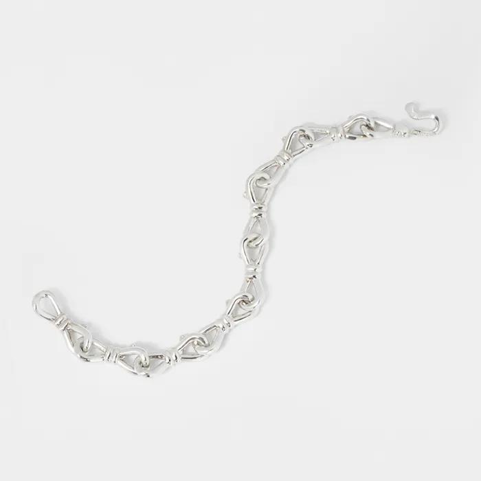 infinity knot chain bracelet