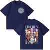 Anime Frieren: Beyond Journey's End T-shirt Unisex Women Fashion Harajuku Tees Cotton Tops Casual Oversized TShirt Summer Clothing