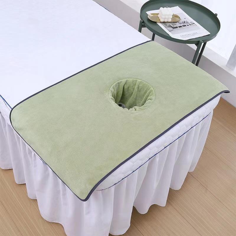 Beauty Salon Face Down Towel: Soft, Thick, Absorbent Pad for Massage Beds