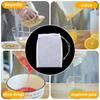 Nylon Milk Filter Bags 100Mesh Reusable Soy Yogurt Tea Beer Coffee Oil Food Filter Net Drawstring Kitchen Strainer Bag Colander