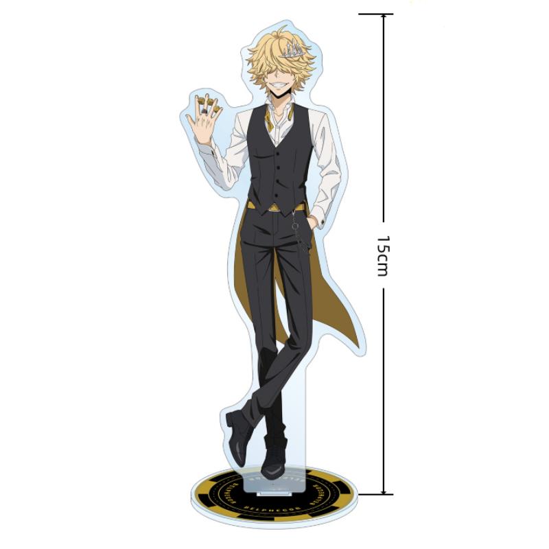 Katekyo Hitman Reborn! Acrylic Standee 15cm Double Sided Tsunayoshi Kyoya Anime Peripheral Desk Decoration Collectible Fan Gift