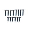 HSSDTECH Black Laptop Bottom Cover Screws for Asus ROG Zephyrus M16 GU604 GU604VY GU604VZ GU604VI  Lower Bottom Base Cover Case screws