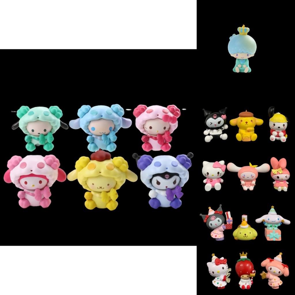 Exquisite Sanrio My Melody Figure Doll Toy Set For Collection And Gifting