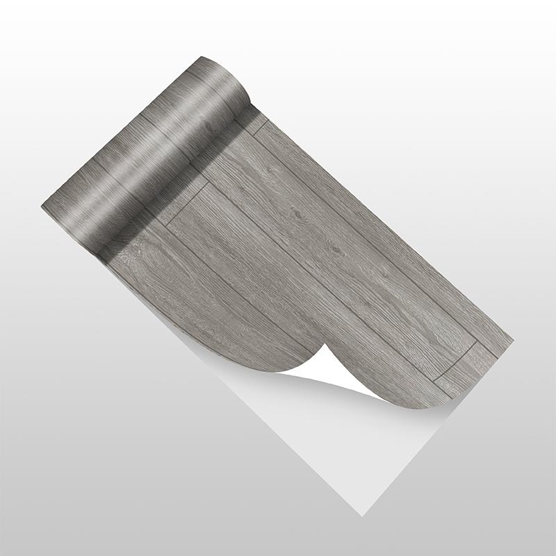 Anti Fouling Wood Pattern Floor Sticker Self Adhesive Waterproof Wear Resistant Flooring for Kitchen Room Renovation