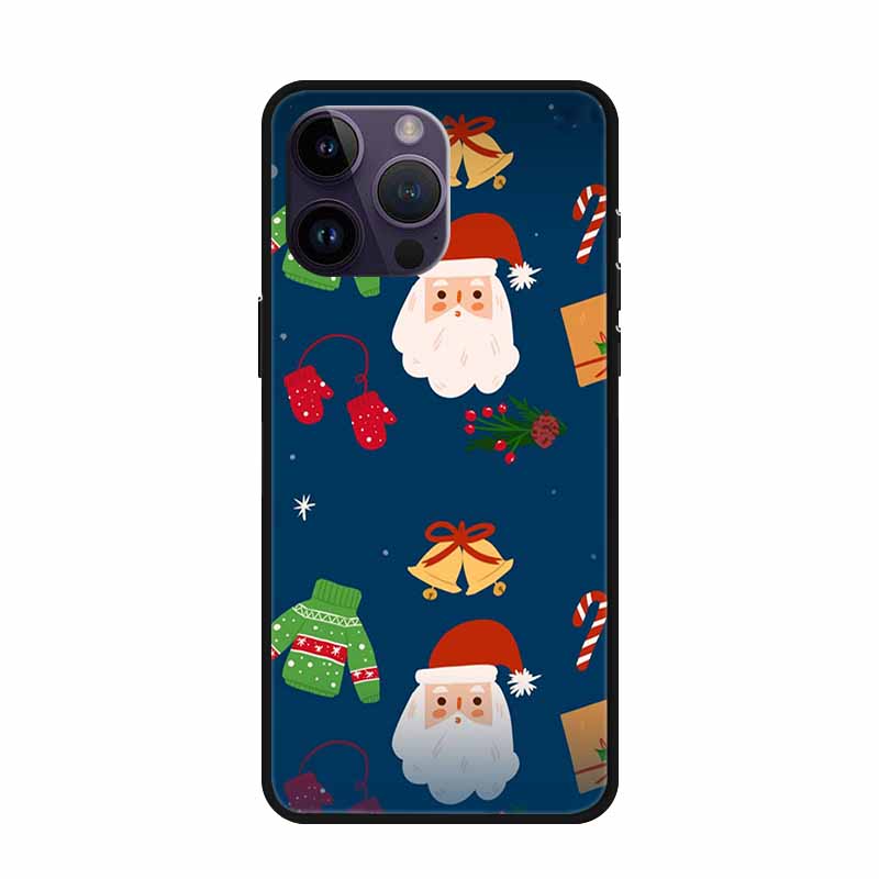 

Christmas Case For iPhone 15 Pro Max Cover iPhone 15 Plus Lovely Soft Silicone TPU Back Phone Case For iPhone 15 Pro Cover Coque - iPhone 15 Pro Plus
