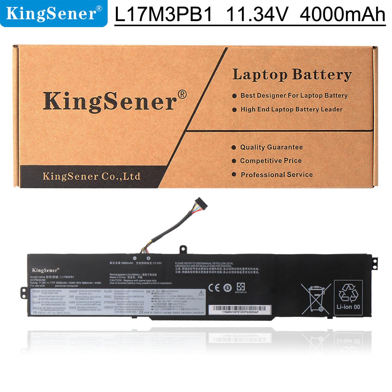 

Kingsener L17M3PB1 Аккумулятор для ноутбука Lenovo IdeaPad 330-17ICH 330-15ICH серии L17D3PB0 5B10Q71254 L17C3PB0 5B10Q71252
