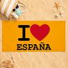 Flag of Espana Spainish Spain Towel Drying Bath Towel Applicable To Light Swimming Camping Yoga Beach Out