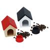 1:12 Scale Bowl Pet Dog House Pretend-Play Kid Playset Pet Realistic Dollhouses Pet Playset Dog Food