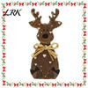 Rustic Style Table Centerpieces Wooden Elk Figurine, Ornament, Vintage Animal Desktop Decoration, 2D Flat Decorations Wall Hanging Ornament with Hemp