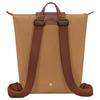 Longchamp Le Pliage Original Struktur Logo Verstellbarer Breiter Schultergurt Recyceltes Polyamid Rucksack Damenrucksack Braun 10284089P86