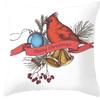 Christmas Decoration Cushion Cover for Sofa Livingroom Throw Pillow Cover % Polyester Resuable Pillow Case Drop Shipping