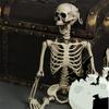 Halloween Horror Světelný kostlivec Skeleton Bar Dekorace s přívěskem scény KTV