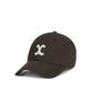 Bajal Va Curved 3D Logo Ball Cap Brown