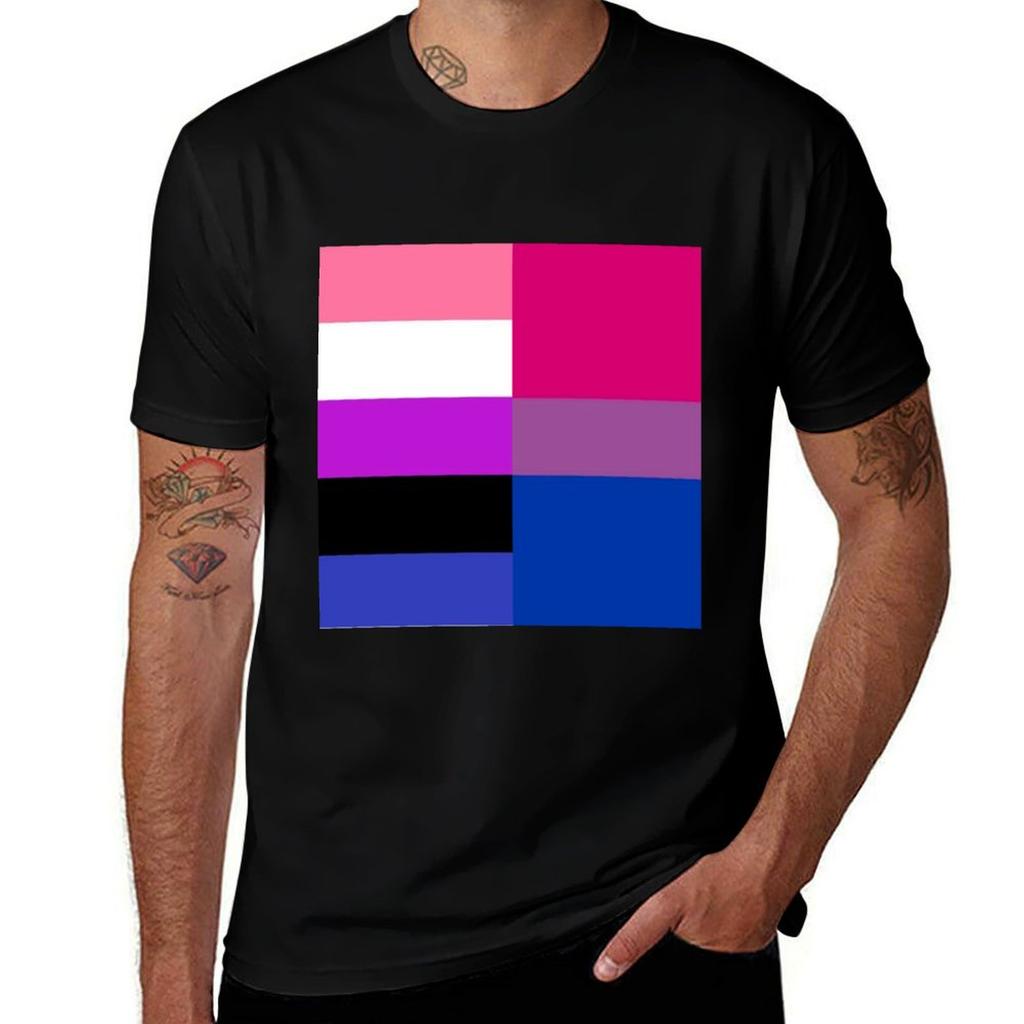 Bi And Genderfluid Tshirt Unisex T Shirts High Quality Luxury Brand Unisex T Shirt Designer Unisex Tshirt Tshirt