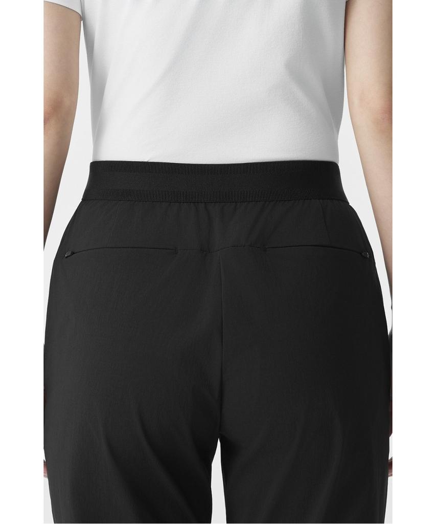Koolongseupocheu Women'S Tapered Fit Standard Pants Tvpnm26582Blk