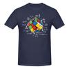 Rolig Cool Matematik Rubik Rubix Rubics Spelare Kub Matematik Unisex Tryckt T-shirt Unisex T-shirt Oversized