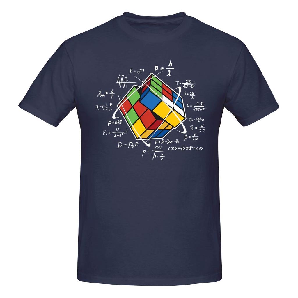Rolig Cool Matematik Rubik Rubix Rubics Spelare Kub Matematik Unisex Tryckt T-shirt Unisex T-shirt Oversized