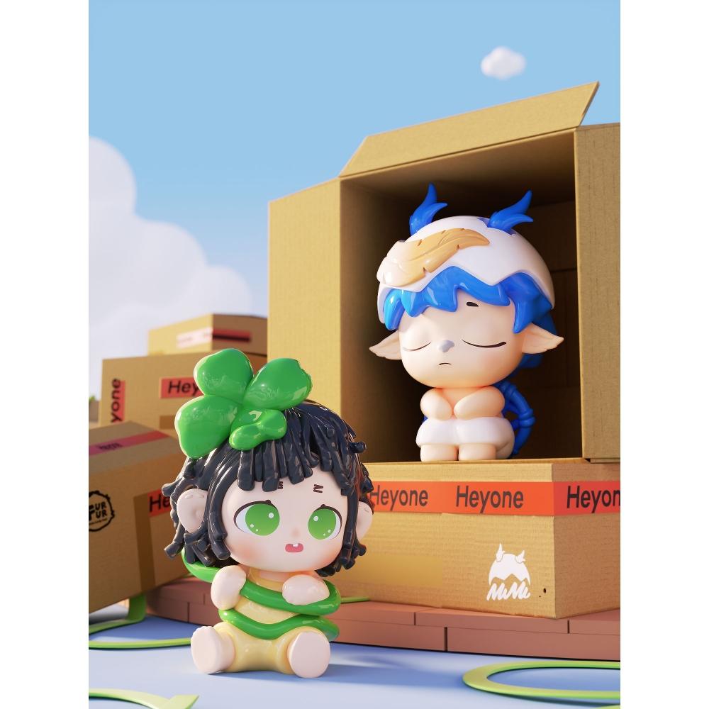 Null Mini Good Luck Manufacturing Bureau Series Trading Figure 1box 6pcs