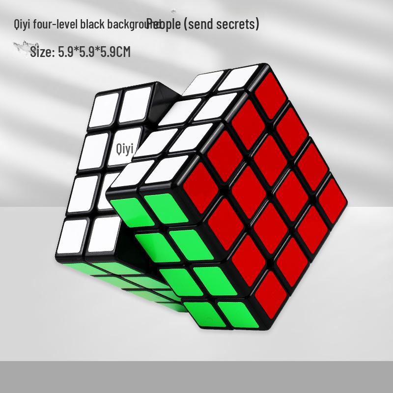 Qiyi 3x3 Zauberwürfel und Pyramide Ahornblattform Rotationsspielzeug Set für die frühe Bildung von Kindern