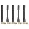 5PCS High Gain Antenna SMA Male Elbow Connector Omnidirectional Antenna for Wireless System