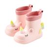 Happy Mary children's rain shoes women's baby boy rain boots student water shoes eva children's rubber shoes