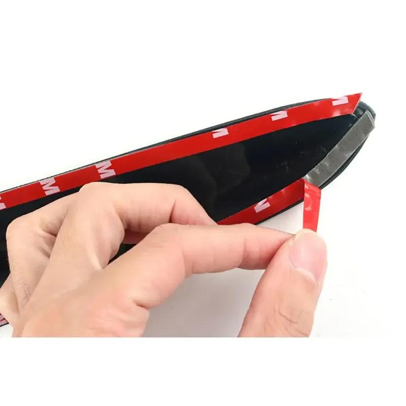 Hintere Rückleuchten Dekoration Zierleiste Leuchten Abdeckungen ABS Schwarz für Toyota Camry 8. achte Generation 2018-2021 DIY Dekoration Abdeckung
