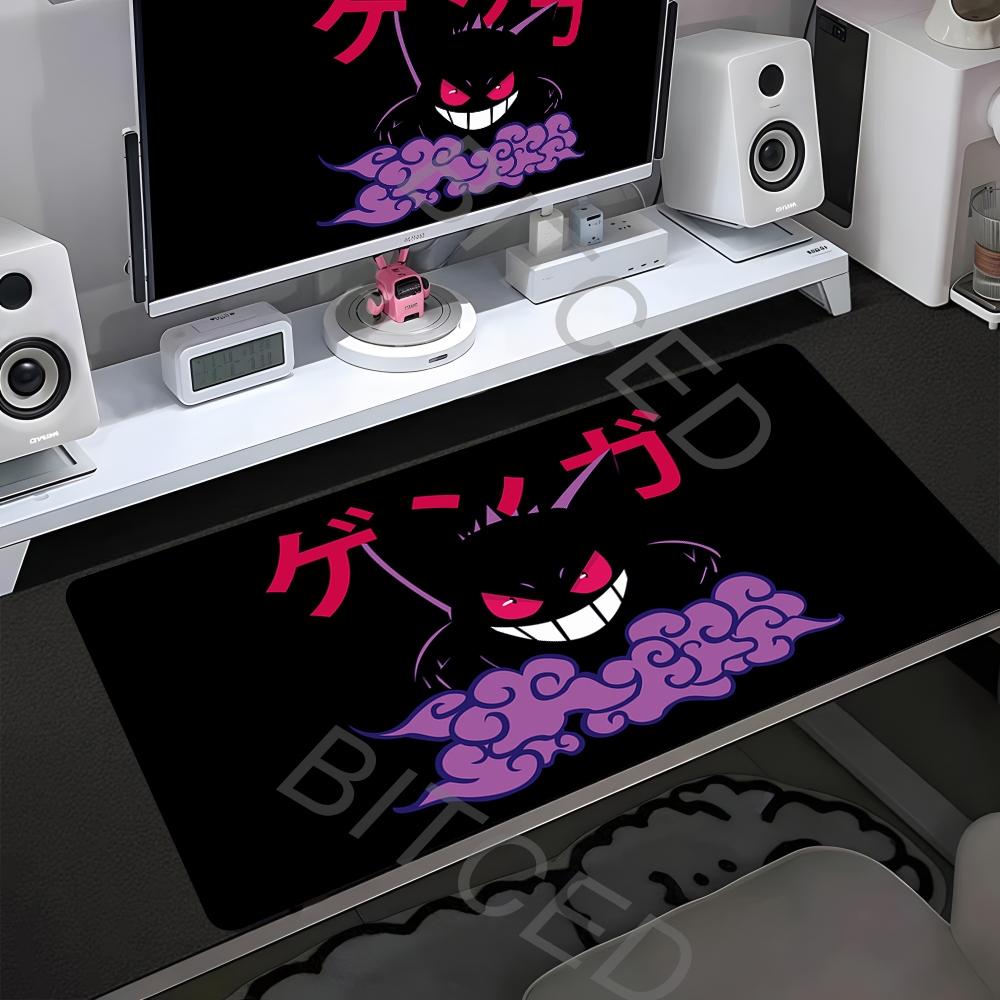 Pokemon Gengar xcm Anime Mouse Pad Gaming Accessories Mousepad Gamer Completo Computer Keyboard Pad Carpet Desk Mat Varmilo