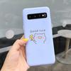 Silicon Case For Samsung Galaxy S10 Plus Phone Cover Samsung S10 S 10 S10e Flower Soft TPU Funda GalaxyS10 10e S10Plus Couqe