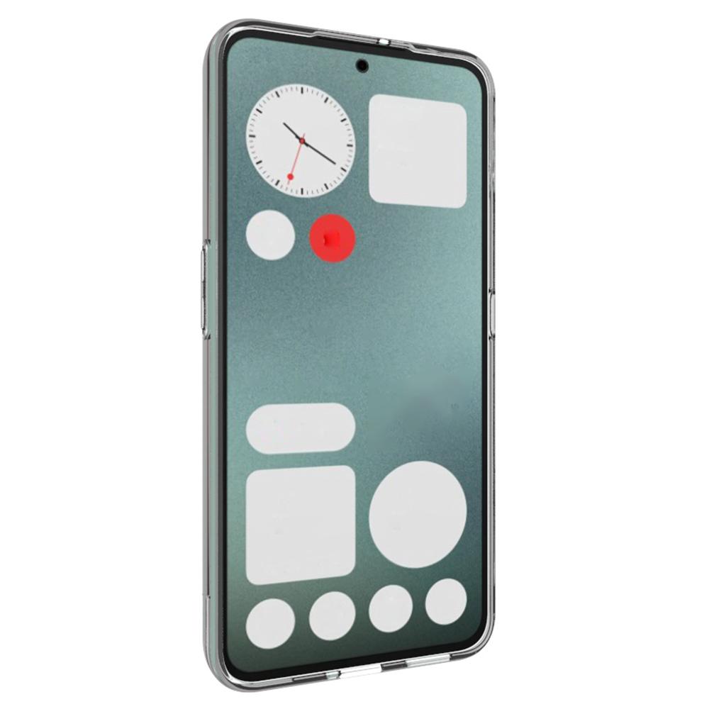 

For Nothing CMF Phone 1 Clear Case Watermark-Free Glossy TPU Phone Cover A