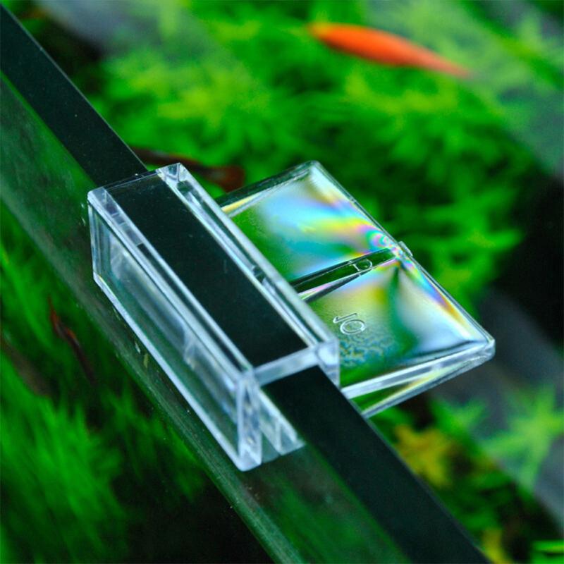 4pcs Fish Jar Clip Holder Plate Bracket Shelf Acrylic Support Frame For Aquarium Bracket
