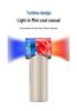Portable Rechargeable Mini Fan with Colorful Lights - Strong Wind for Outdoor, Dorm, or Personal Use