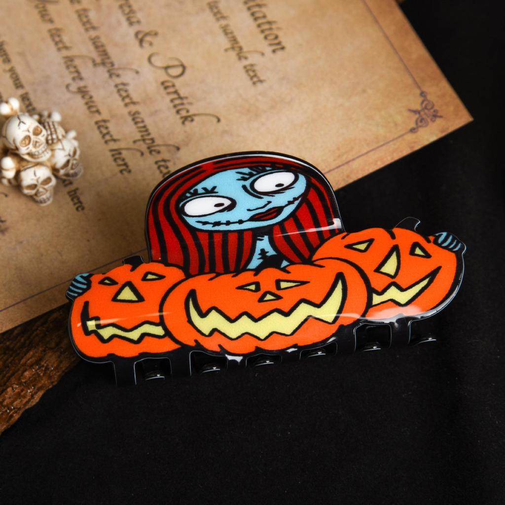 Meiya 2025 Clown Face Hair Claw Clip - Updo Shark Clip Headwear