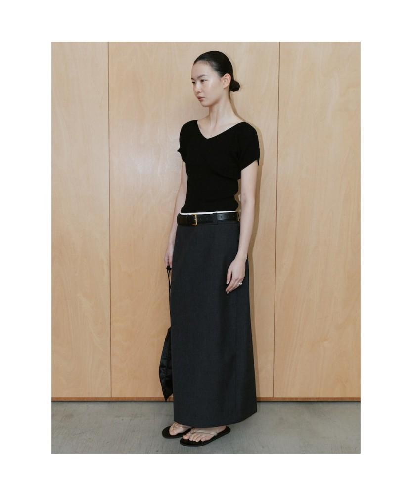 Diaepeocheo Delia Short Sleeve Knit Top Black (Ta6451A015)