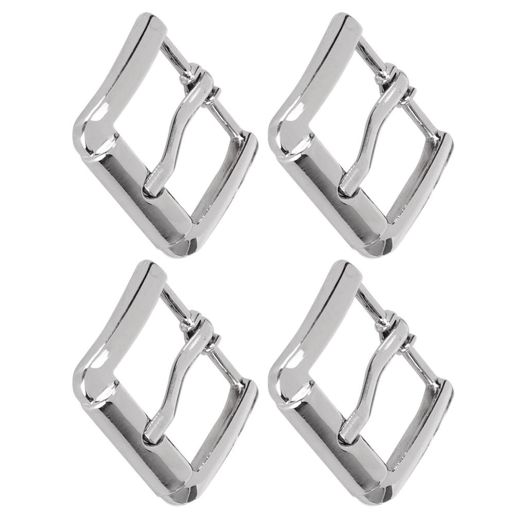 Belt Buckle Single Prong for Leather Strap Windbreaker Replacement DIY Accessories 20mm