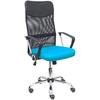Chaise De Bureau - PIQUERAS Y CRESPO - Gontar - Dossier Maille - Assise Ergonomique - Turquoise