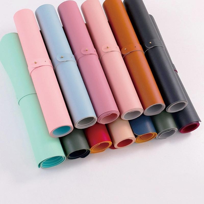 60x40cm Leather Desk Pad Water Resistant Desk Protective Covers Table Mat for Computer Keyboard Laptop Desk Accessories