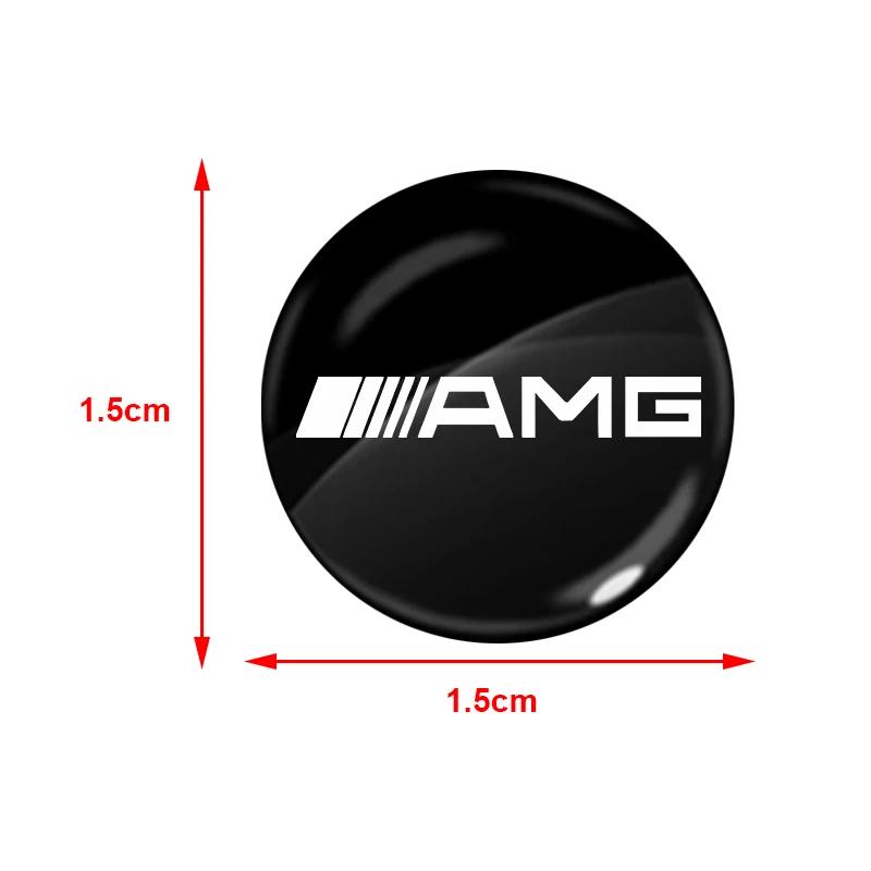 Badge Car Lock Keyhole Stickers Door Lock Protect Car 3D Stickers for Mercedes-Benz AMG CLA CES CLS SLK GLK CLK SLS CLG GLE GLC