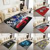 Racing Anti Slip Carpet  Boys' Room  Children's Game Floor Mat  Motorcycle Bike Pattern  Washable Floor  Carpet Decoration